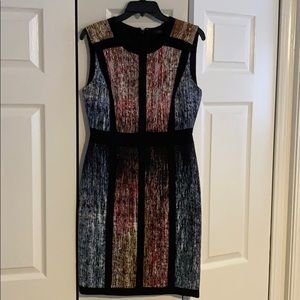 BCBG Maxazria watercolor dress size 6